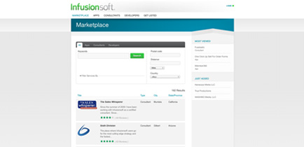 Infusionsoft Marketplace: One-stop shopping for add-ons, consultants and developers