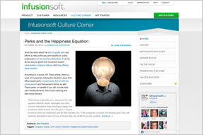 Infusionsoft Culture Corner Blog
